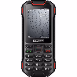 MaxCom Strong MM917, Barre, Double SIM, 6,1 cm (2.4"), 2 MP, 2500 mAh, Noir
