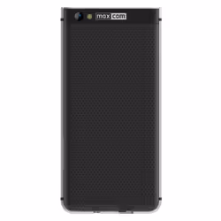 MaxCom MM760 5,84 cm (2.3") 80 g Noir, Blanc Téléphone d'entrée de gamme