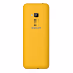 MaxCom Classic MM136 6,1 cm (2.4") 73 g Jaune Téléphone numérique