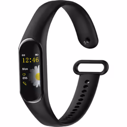 MaxCom FW20, Bracelet connecté, 2,44 cm (0.96"), TFT, 230 mAh, IP67, Noir