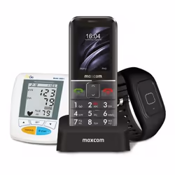 MaxCom Comfort MM735, Barre, SIM unique, 5,59 cm (2.2"), Bluetooth, 1400 mAh, Noir