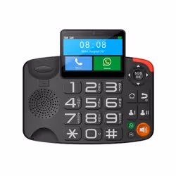 MaxCom MM42D Smartphone Identification de l'appelant Noir
