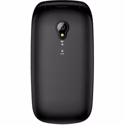 MaxCom MM816, Clapet, Double SIM, 6,1 cm (2.4"), 0,3 MP, 800 mAh, Noir