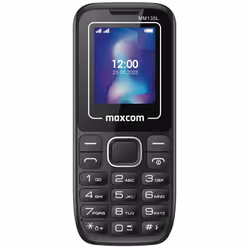MaxCom Classic MM135 LIGHT, Barre, 4,5 cm (1.77"), 128 x 160 pixels, 600 mAh, Noir