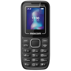 MaxCom Classic MM135 LIGHT Noir Téléphone d'entrée de gamme