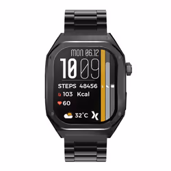 MaxCom FW65 Iron S 4,95 cm (1.95") AMOLED 41mm Numérique Noir
