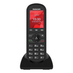 MaxCom MM39D téléphone portable 5,08 cm (2") Noir Téléphone pour seniors