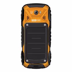 MaxCom MM920 7,11 cm (2.8") 140 g Noir, Jaune Rugged phone