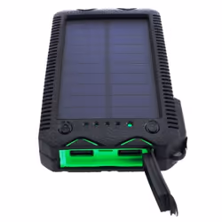 PowerNeed S12000G banque d'alimentation électrique Lithium Polymère (LiPo) 12000 mAh Noir, Vert