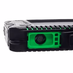 PowerNeed S12000G banque d'alimentation électrique Lithium Polymère (LiPo) 12000 mAh Noir, Vert