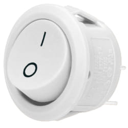 Orno - AE-13180 Interrupteur à bouton rond électronique 230V (blanc)
