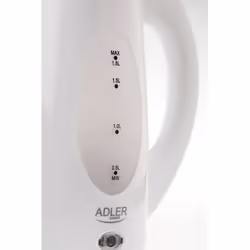 Adler AD 1208 bouilloire 1,8 L 2000 W Gris, Blanc - Vue supplémentaire 5