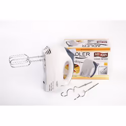 Adler AD 4201 g Batteur à main 300 W Gris, Blanc - Vue supplémentaire 6