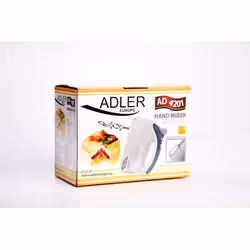 Adler AD 4201 g Batteur à main 300 W Gris, Blanc - Vue supplémentaire 7