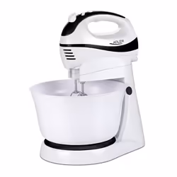 Adler AD 4206, Robot mixer, Noir, Blanc, Mélange, Plastique, 300 W, 2,2 kg