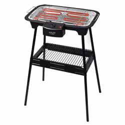 Adler AD 6602, 2000 W, Grill, Electrique, Dessus de table, Réseau, Noir