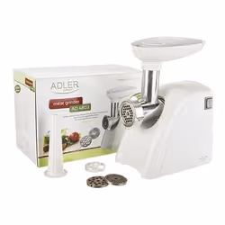 Adler AD 4803 hachoir 800 W Acier inoxydable, Blanc - Vue supplémentaire 5