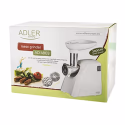Adler AD 4803 hachoir 800 W Acier inoxydable, Blanc - Vue supplémentaire 6