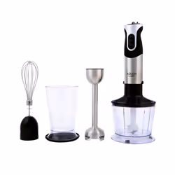 Adler AD 4607 Mélangeur par immersion 1000 W Noir, Argent