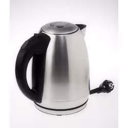 Adler AD1223 bouilloire 1,7 L 2000 W Noir, Acier inoxydable