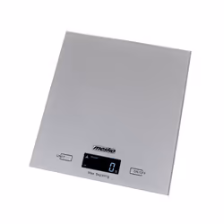 Mesko Home MS 3145, Balance de ménage électronique, 5 kg, 1 g, Gris, Verre, Comptoir