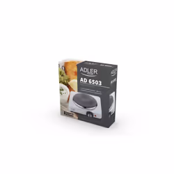 Adler AD 6503 plaque Blanc Comptoir Plaque scellée 1 zone(s)