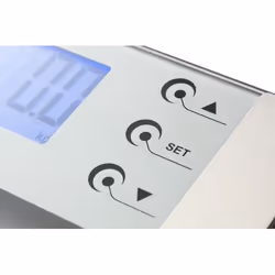 Mesko Home MS 8146 balance Carré Argent, Transparent Pèse-personne électronique - Vue supplémentaire 4