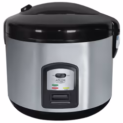 Adler AD 6406, Noir, Acier inoxydable, 1,5 L, 1000 W, 220-240 V, 50 Hz, 2100 mm