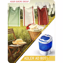 Adler AD 8051 3 kg Bleu, Blanc - Vue supplémentaire 9