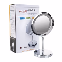 Adler AD 2159 miroir de maquillage Autonome Chrome