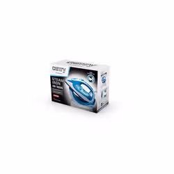 Camry Premium CR 5026 fer à repasser Fer à vapeur Semelle en céramique 2200 W Bleu, Blanc