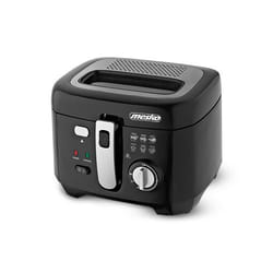 Mesko Home MS 4908 friteuse Unique 2,5 L Autonome 1800 W Noir, Gris