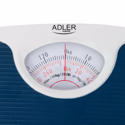 Adler AD 8151B balance Carré Bleu Pèse-personne mécanique