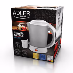 Adler AD 1268 bouilloire 0,6 L 600 W Gris - Vue supplémentaire 11