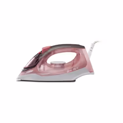 Mesko Home MS 5028 fer à repasser Fer à repasser à sec ou à vapeur Semelle en céramique 2600 W Gris, Rose, Blanc