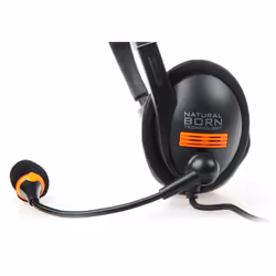 NATEC Drone Casque Avec fil Arceau Noir, Orange - Vue supplémentaire 4