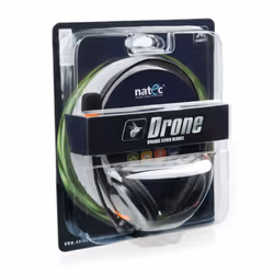NATEC Drone Casque Avec fil Arceau Noir, Orange - Vue supplémentaire 6