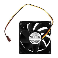 Qoltec Glacial Tech 8025 Boitier PC Ventilateur 8 cm Noir