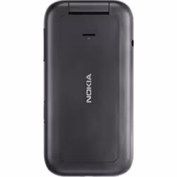 Nokia 2660 Flip, Clapet, Double SIM, 7,11 cm (2.8"), 0,3 MP, 1450 mAh, Noir