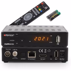 Récepteur TV HD - RED OPTICUM - Sloth Combo Plus Mini - HDMI - USB 2.0 - PVR