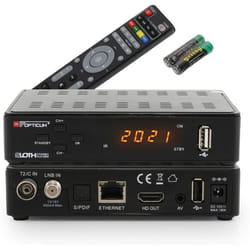 Récepteur TV HD - RED OPTICUM - Sloth Combo Plus Mini - HDMI - USB 2.0 - PVR
