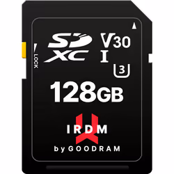 Goodram IRDM, 128 Go, SDXC, UHS-I, 100 Mo/s, 70 Mo/s, Class 3 (U3)