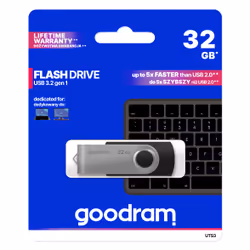 Goodram UTS3 lecteur USB flash 32 Go USB Type-A 3.2 Gen 1 (3.1 Gen 1) Noir - Vue supplémentaire 4