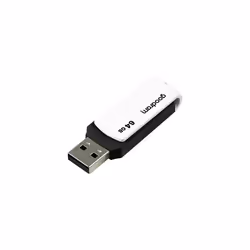 Goodram UCO2 lecteur USB flash 64 Go USB Type-A 2.0 Noir, Blanc