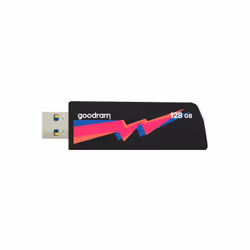 Goodram UCL3, 128 Go, USB Type-A, 3.2 Gen 1 (3.1 Gen 1), 60 Mo/s, Slide, Orange, Noir, Rose, Bleu