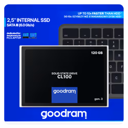 Goodram CL100 gen.3 2.5" 120 Go Série ATA III 3D NAND - Vue supplémentaire 8
