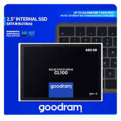 Goodram CL100 gen.3 2.5" 480 Go Série ATA III 3D NAND - Vue supplémentaire 8