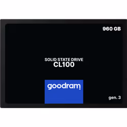 Goodram CL100 gen.3, 960 Go, 2.5", 540 Mo/s, 6 Gbit/s
