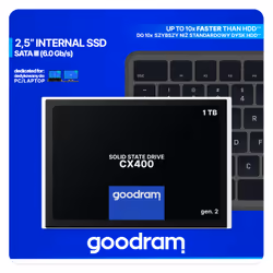 Goodram CX400 gen.2 2.5" 1,02 To Série ATA III 3D TLC NAND - Vue supplémentaire 7