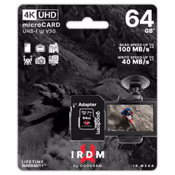 Goodram IRDM 64 Go MicroSDXC UHS-I Classe 10